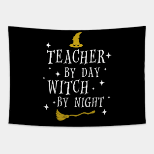 Teacher by Day Witch by night Tapestry