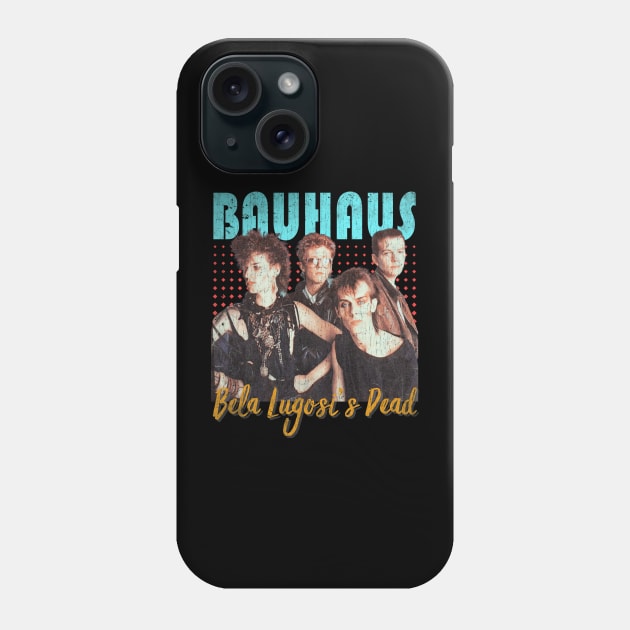 Bauhaus Vintage 1979 // Bela Lugosi’s Dead Phone Case by A Design for Life