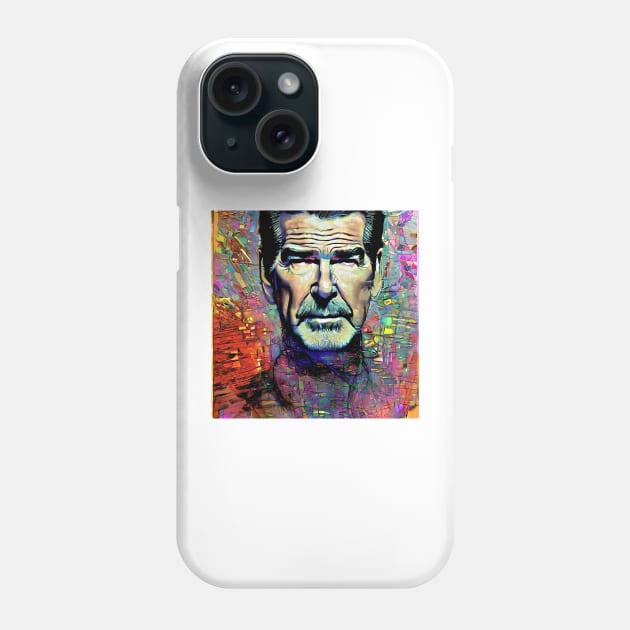 Sketch  of Pierce Brosnan Phone Case by bogfl