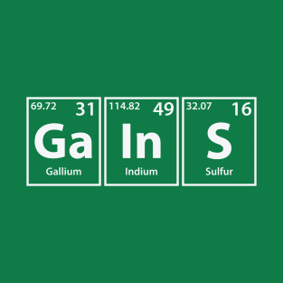 Gains Elements Spelling T-Shirt