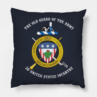 3d US Infantry Regiment (The Old Guard) unofficial crest Pillow