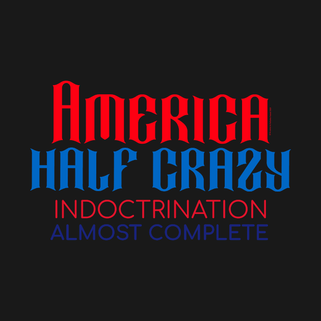 America Half Crazy -- Indoctrination Almost Complete by LeftBrainExpress