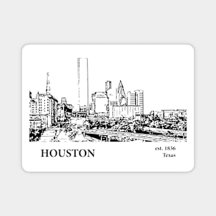 Houston - Texas Magnet