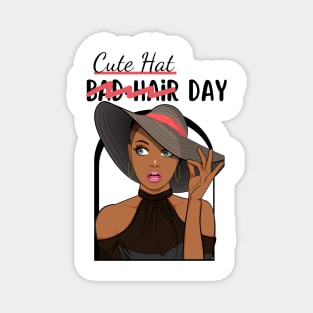 Cute Hat Day Magnet