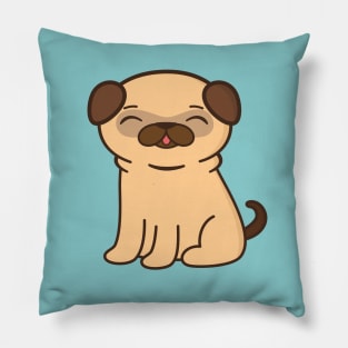 Cute and Kawaii Adorable Pug Pillow