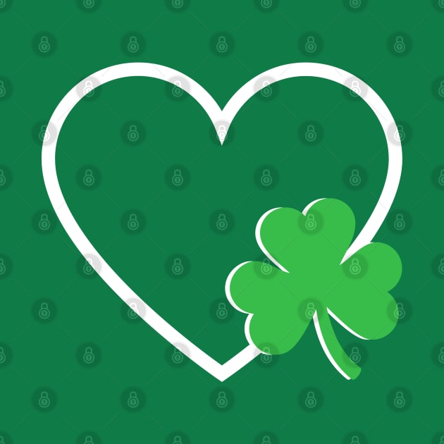 St Patrick's Day Shamrock Heart Irish Toddler Baby by starryskin