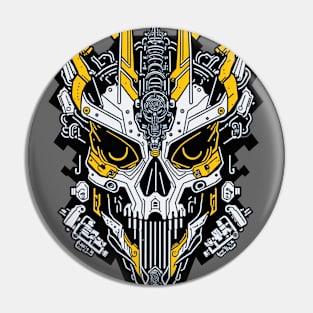 Mecha Skull S03 D44 Pin