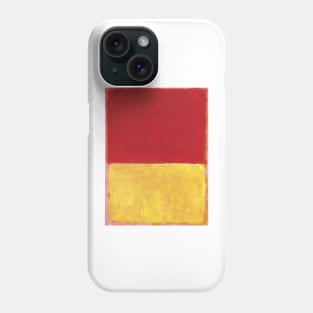 mark rothko - mark rothko red and yellow Phone Case