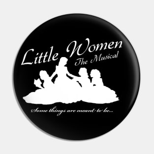 Little Women - White Design Pin