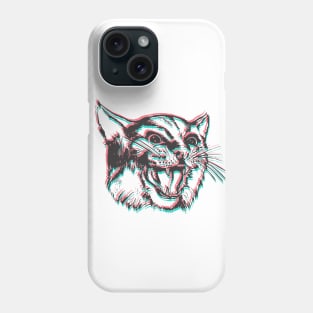 Glitch Cat Phone Case