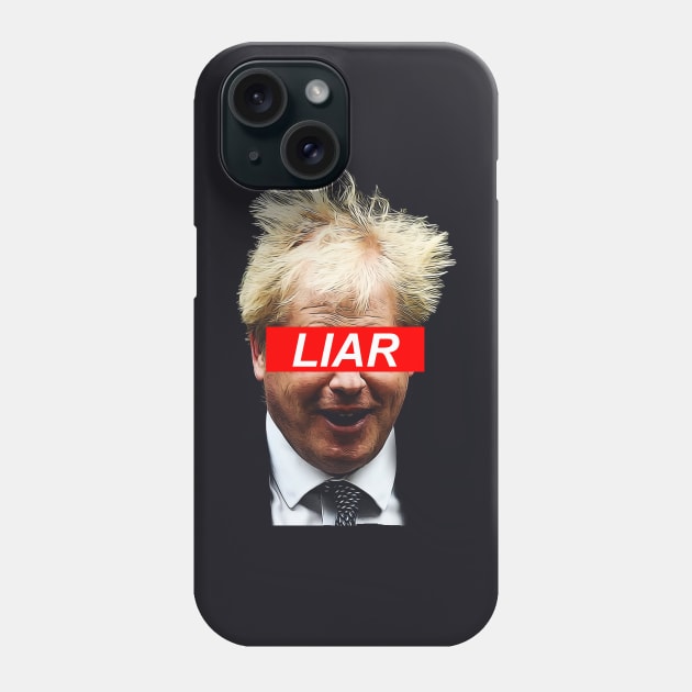 Boris johnson resign Phone Case by bloatbangbang