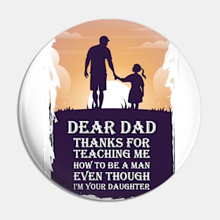 Fathers Day shirt gift all ages Pin