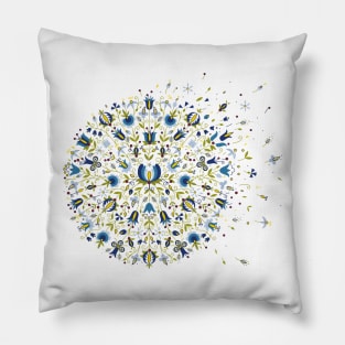 Folklor dandelion Pillow