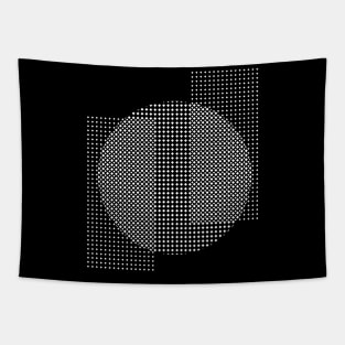 Lines Square Bauhaus Tapestry