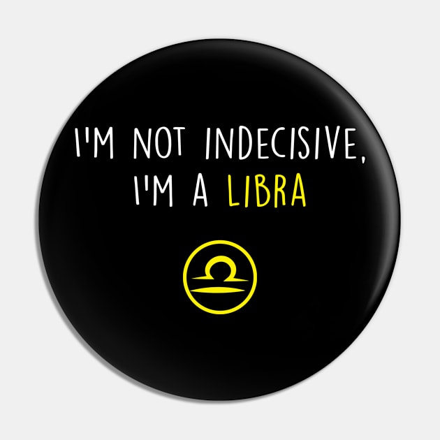 Libra Funny Pin by GregNowachek