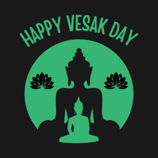 Happy Vesak Day Buddha T-Shirt