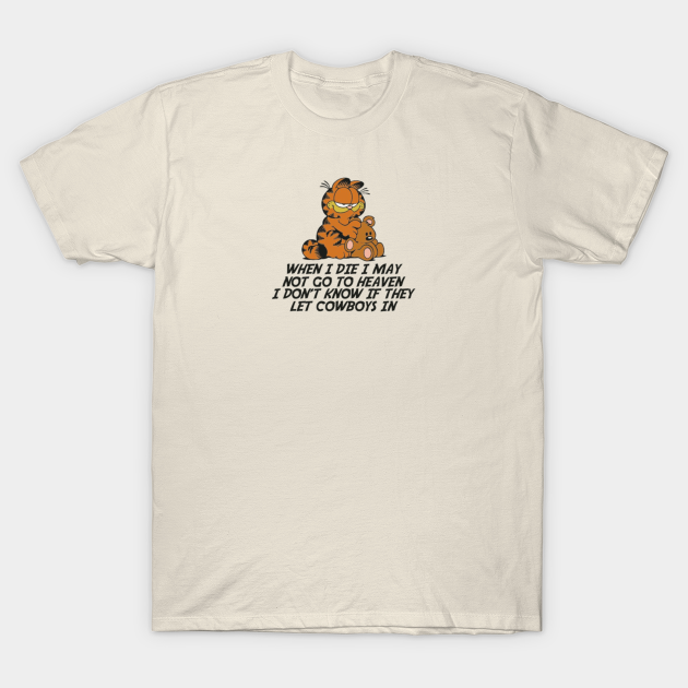 cowboy garfield shirt