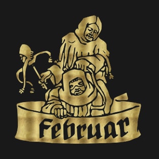 February Gothic (Gold) T-Shirt