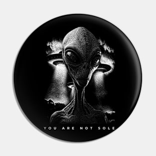 Alien Ufo Abduction Pin