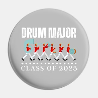 Drum Major Class of 2023 Senior Marching Band Pin