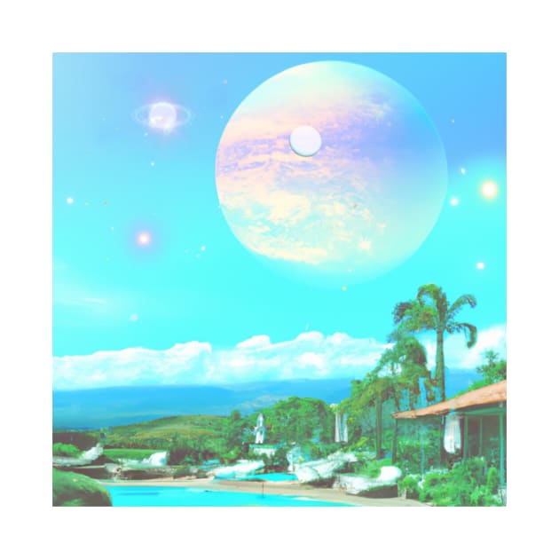 Moon Vacation by lofi_retrowave