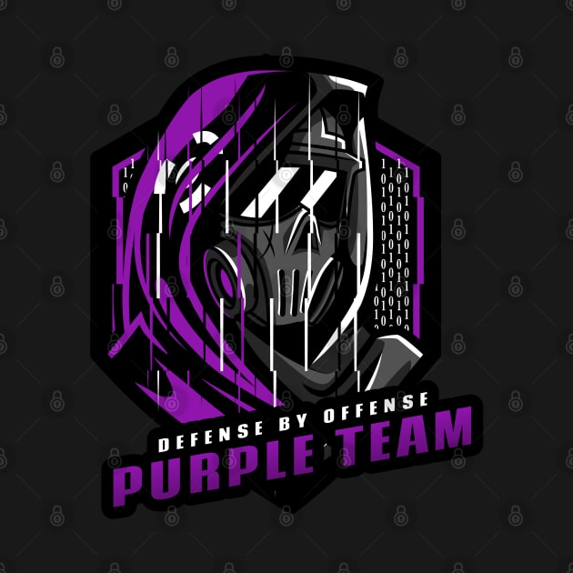Purple Team | Hacker Design by leo-jess