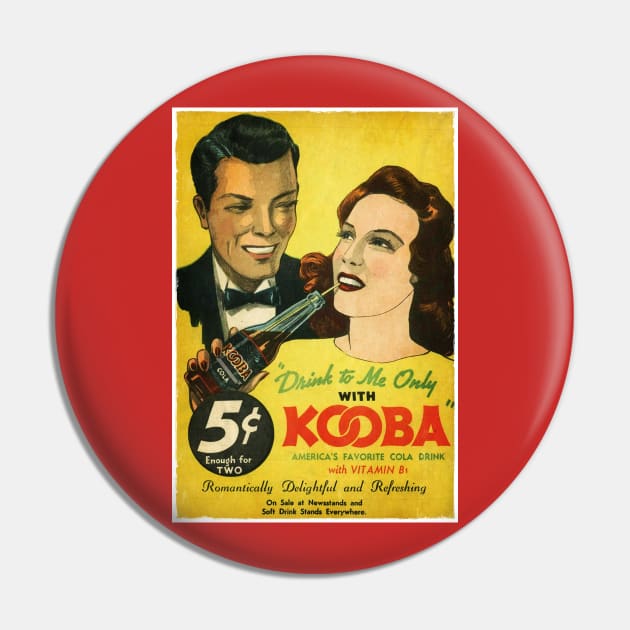 Kooba Cola poster Pin by INLE Designs