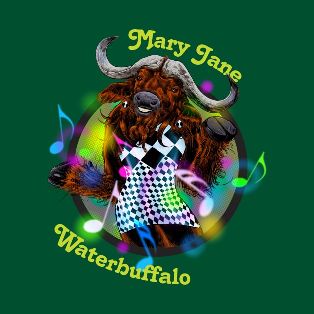 Mary Jane Waterbuffalo by ThirteenthFloor