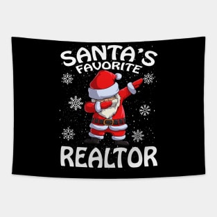 Santas Favorite Realtor Christmas Tapestry