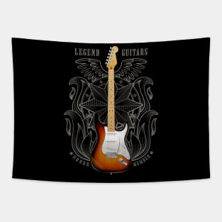 Electric guitar strato Tapestry