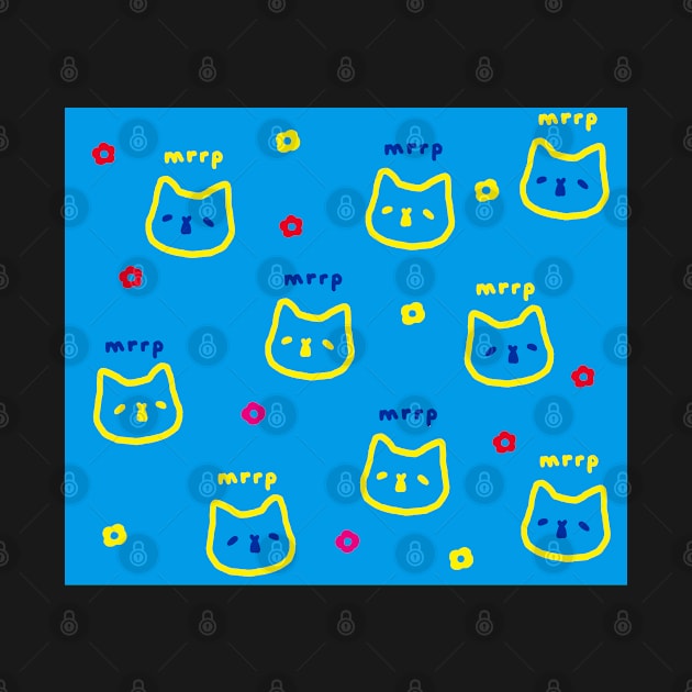 yellows cute cats by karaokes