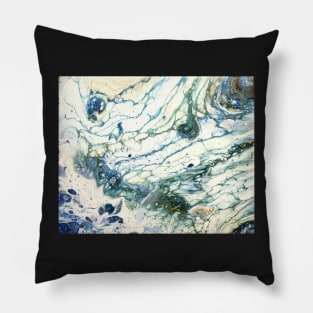 "Seam Opals" Pillow