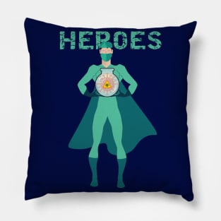 Health Super Hero Pillow