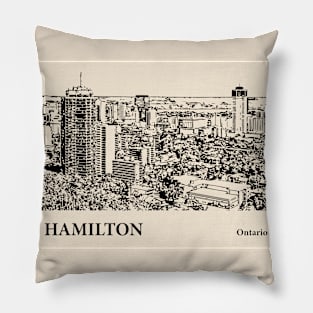 Hamilton - Ontario Pillow