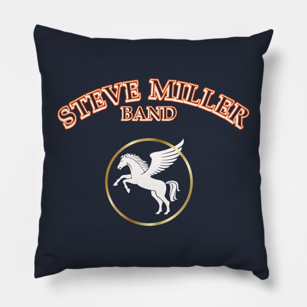 Steve miller band Pillow by Rc tees