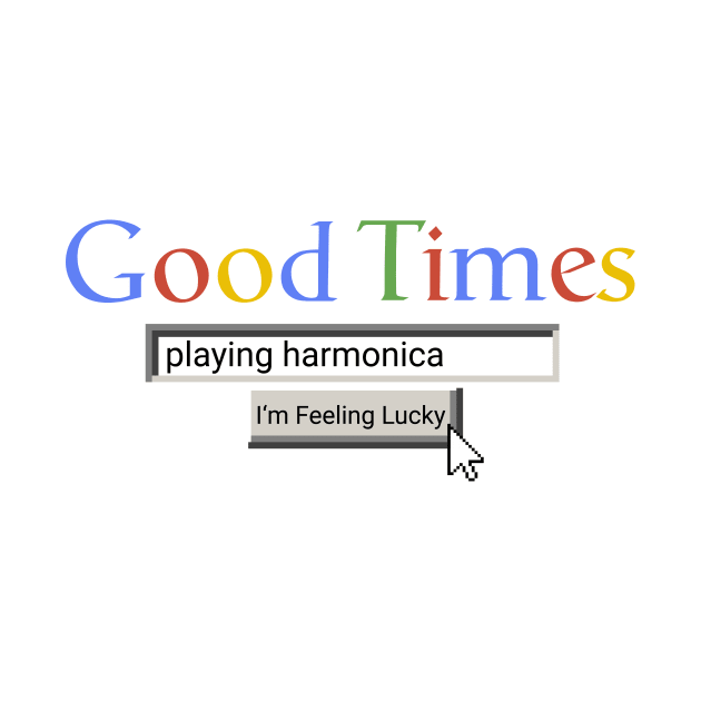 Good Times Playing Harmonica by Graograman