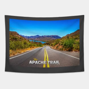 Apache Trail Scenic Drive View Tapestry