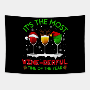 Christmas Wine Shirt Xmas Alcohol Pajama Pj Tops For Women Sweatshirt Tapestry