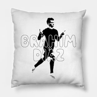 brahim diaz art Pillow