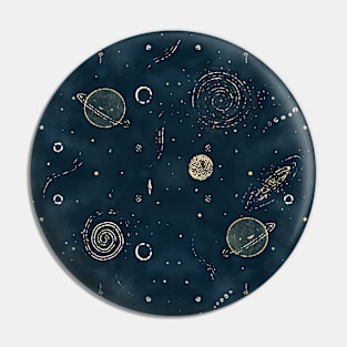 Celestial Dream Pattern Pin