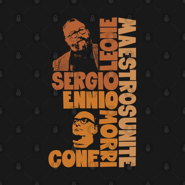 Sergio Leone and Enio Morricone - Maestros Unite by Boogosh