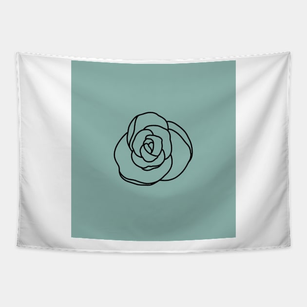 Aesthetic rose Tapestry by Ferdi Everywhere