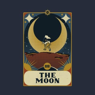 Astronaut Tarot Moon by Tobe Fonseca T-Shirt