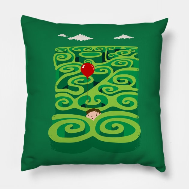 The Maze Pillow by wotto