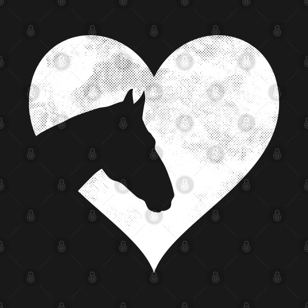 Horse Heart Silhouette For Cowgirl Equestrian Graphic Girl by alyssacutter937@gmail.com