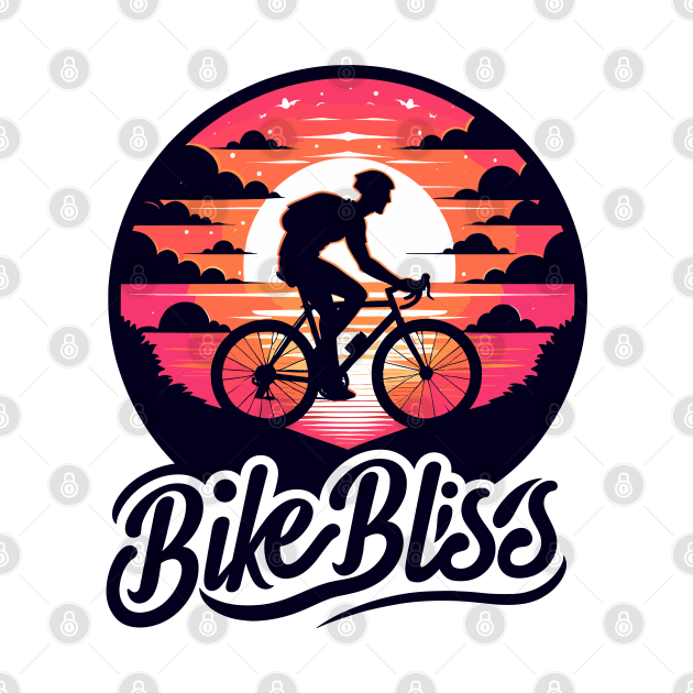 Bicycle rider, Bike Bliss by Vehicles-Art