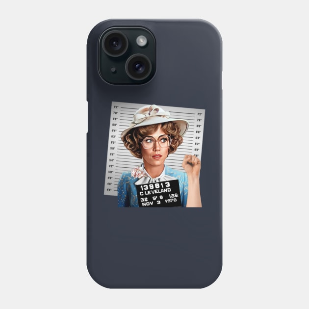 Jane Fonda Mugshot Phone Case by Zbornak Designs