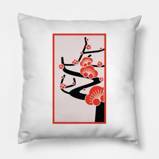 Plain Plum Blossom Pillow