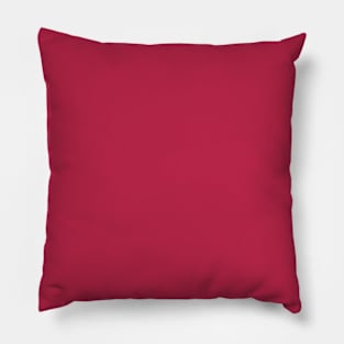 Color of The Year 2023 Viva Magenta Plain Solid Color Pillow