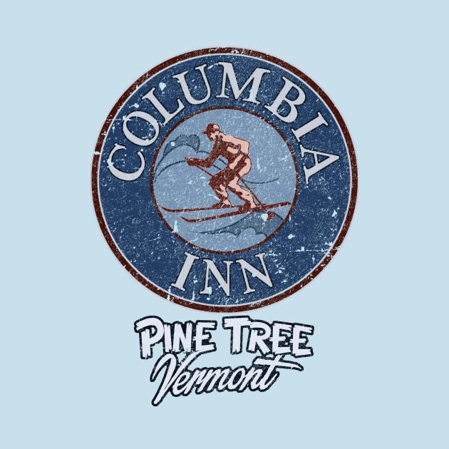 Columbia Inn - Pine Tree Vermont (distress) by RangerRob